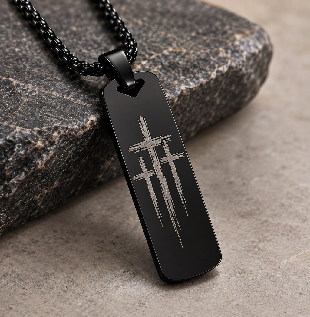 Engravable Bar Necklace | Flat 2D Engravable Pendant