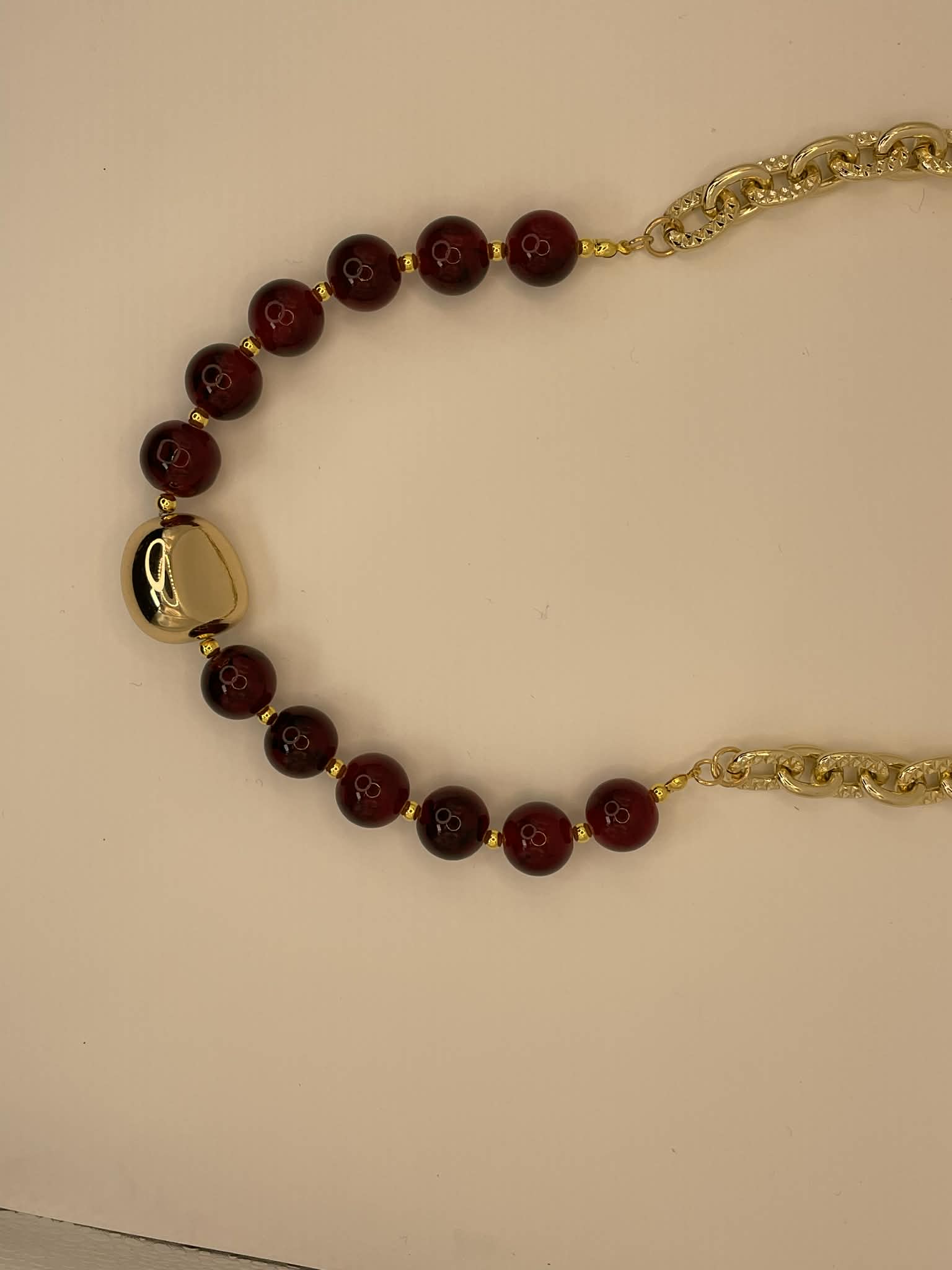 Red Velvet Holiday Necklace