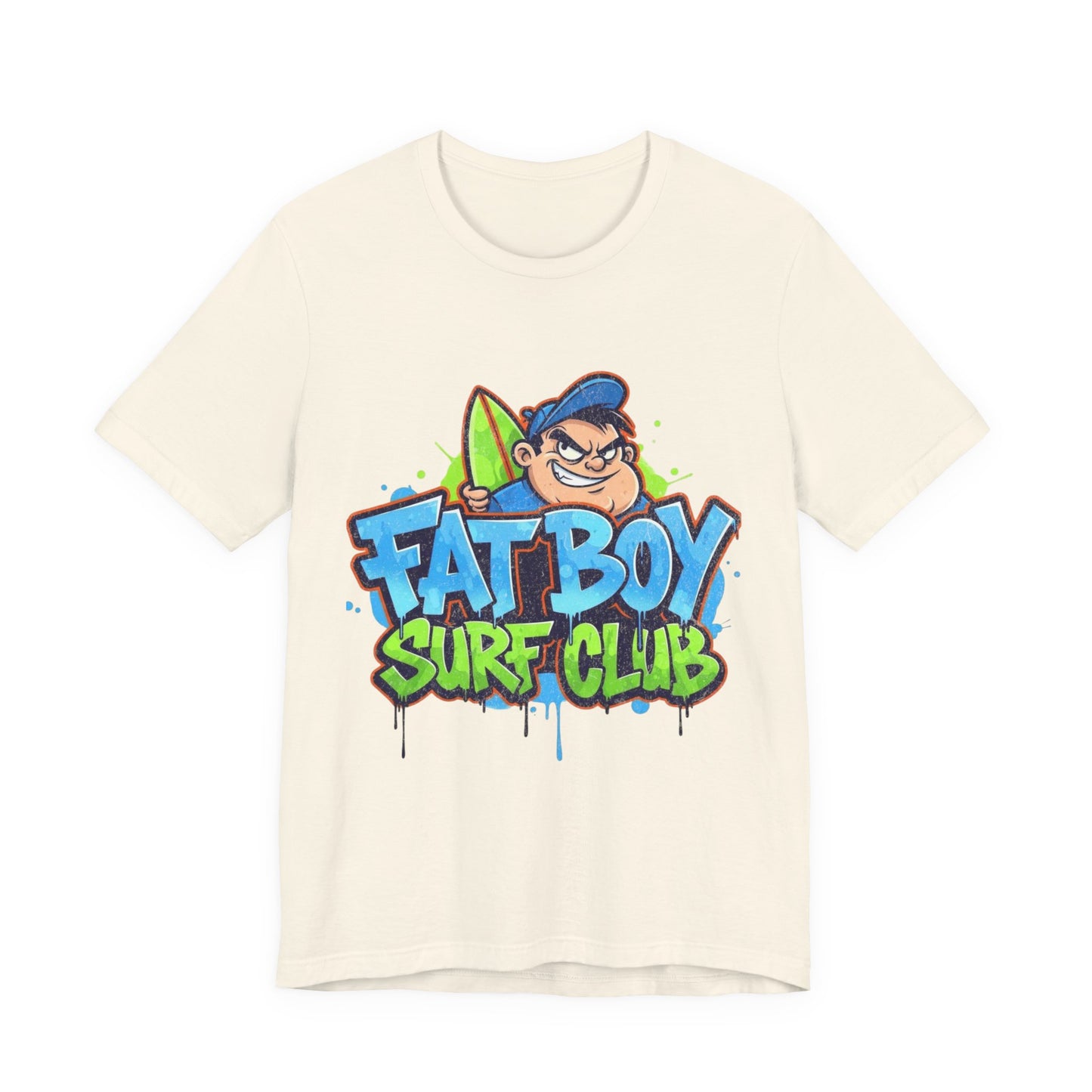 T-Shirt Fat Boy Surf Club Unisex Jersey Tee
