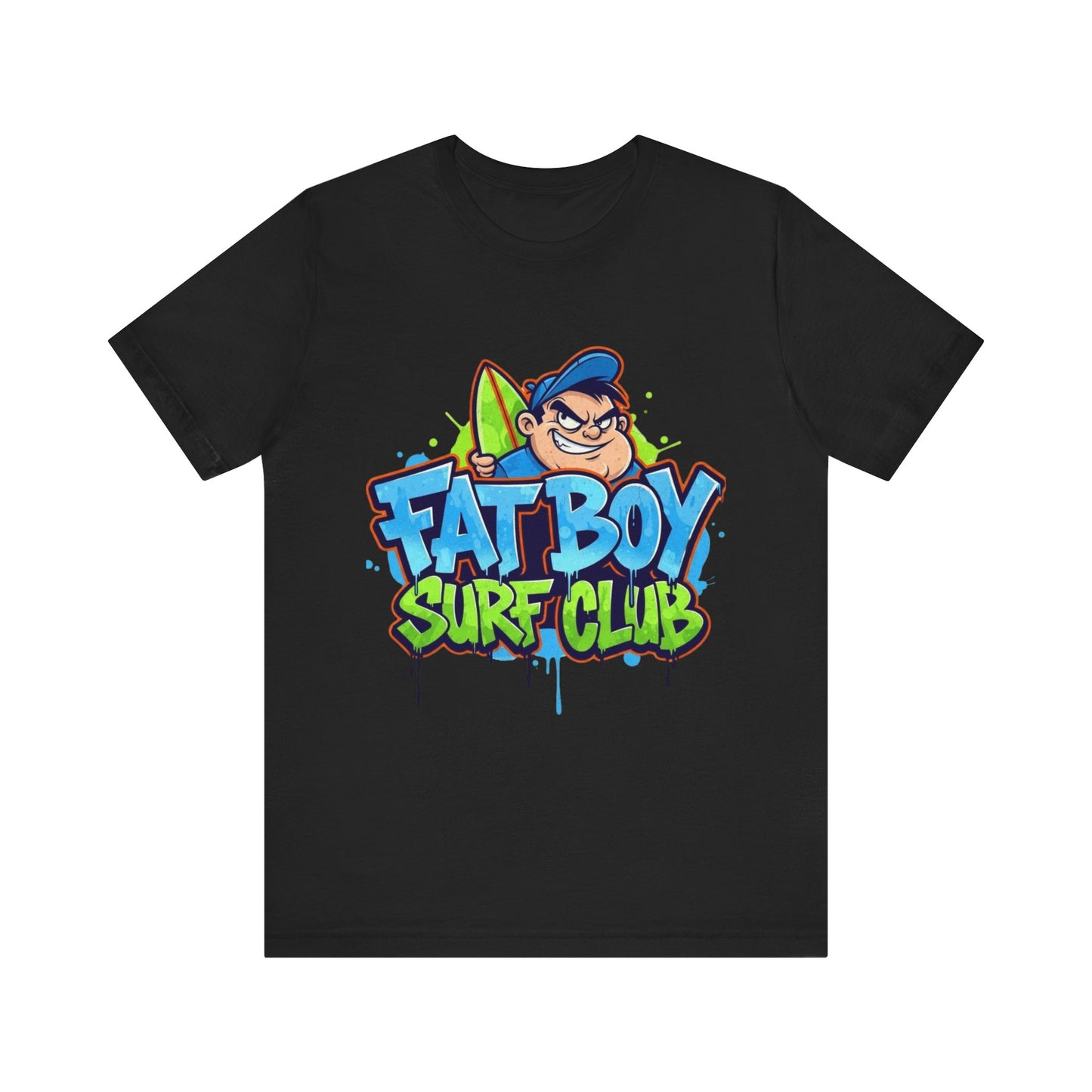T-Shirt Fat Boy Surf Club Unisex Jersey Tee