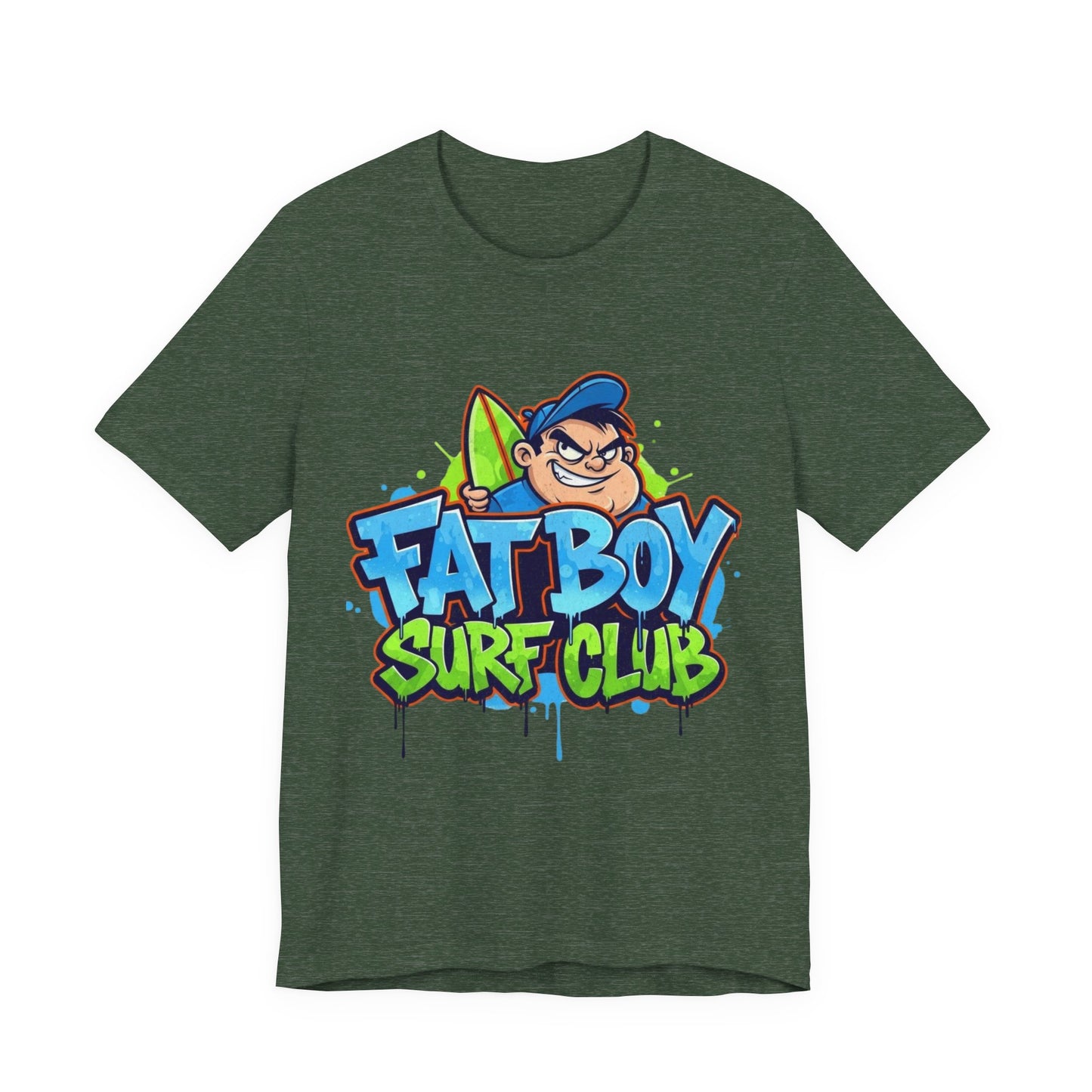 T-Shirt Fat Boy Surf Club Unisex Jersey Tee