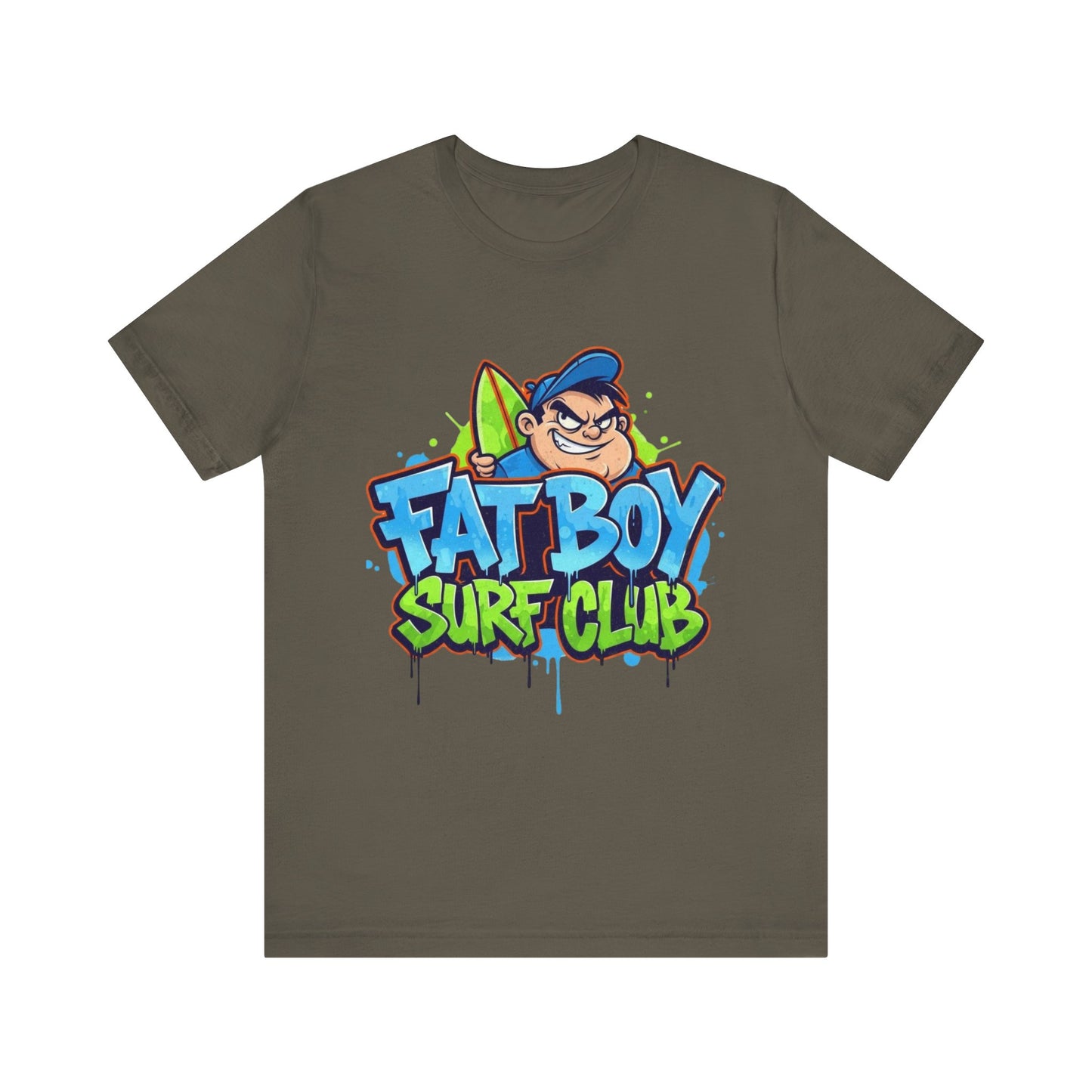 T-Shirt Fat Boy Surf Club Unisex Jersey Tee