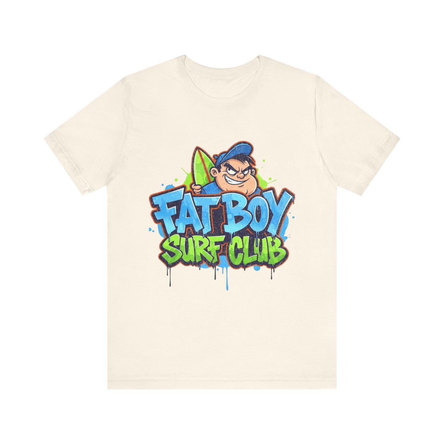 T-Shirt Fat Boy Surf Club Unisex Jersey Tee