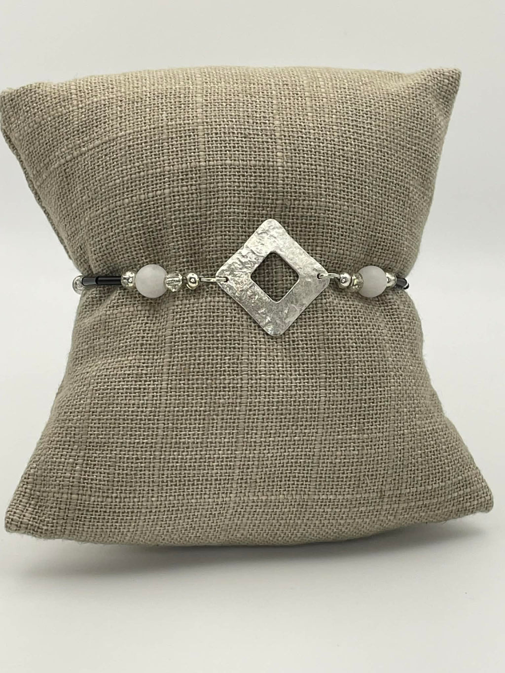 Hammered Square Celeste Bracelet