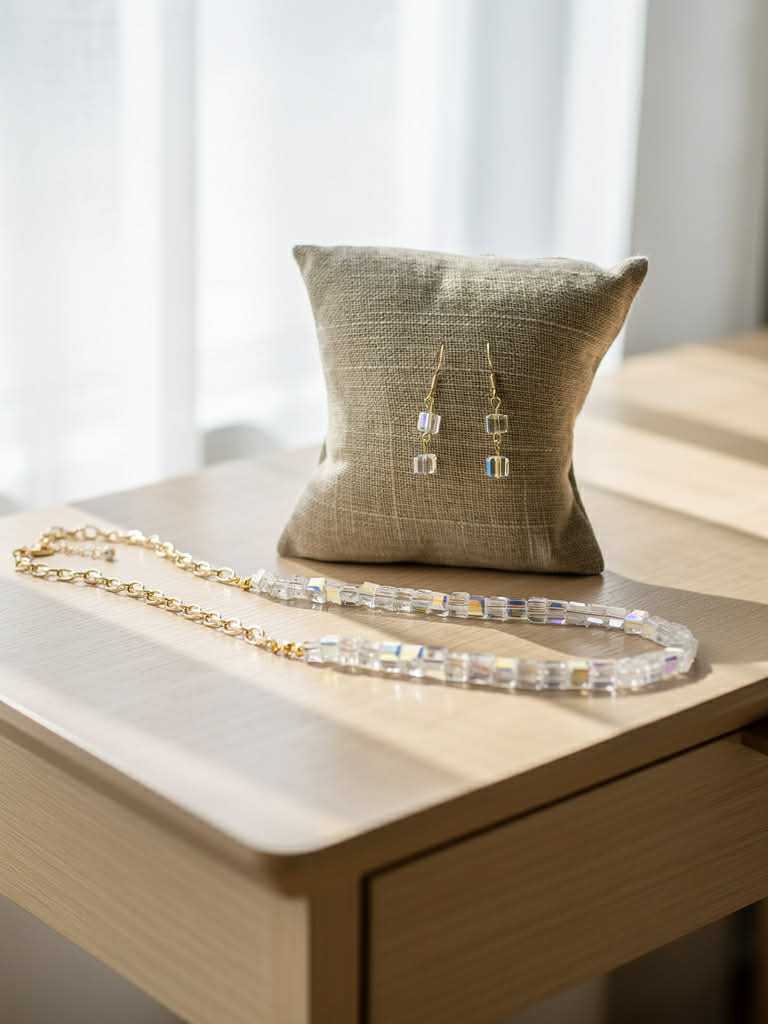 Shimmering Whisper Jewelry Set