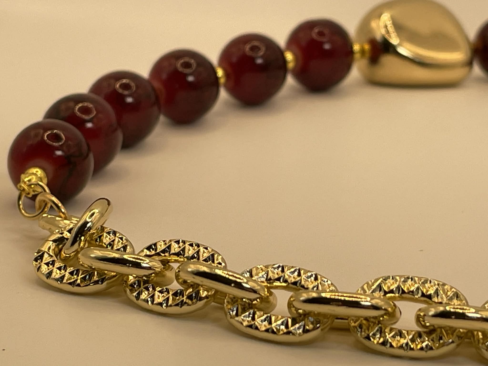 Red Velvet Holiday Necklace