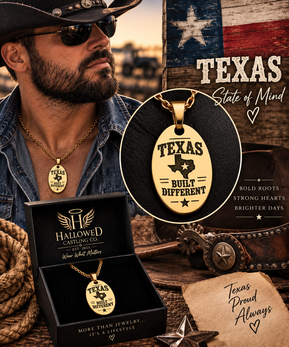Custom Engraved Oval Pendant Necklace | Personalized Gold Plated Stainless Steel Jewelry