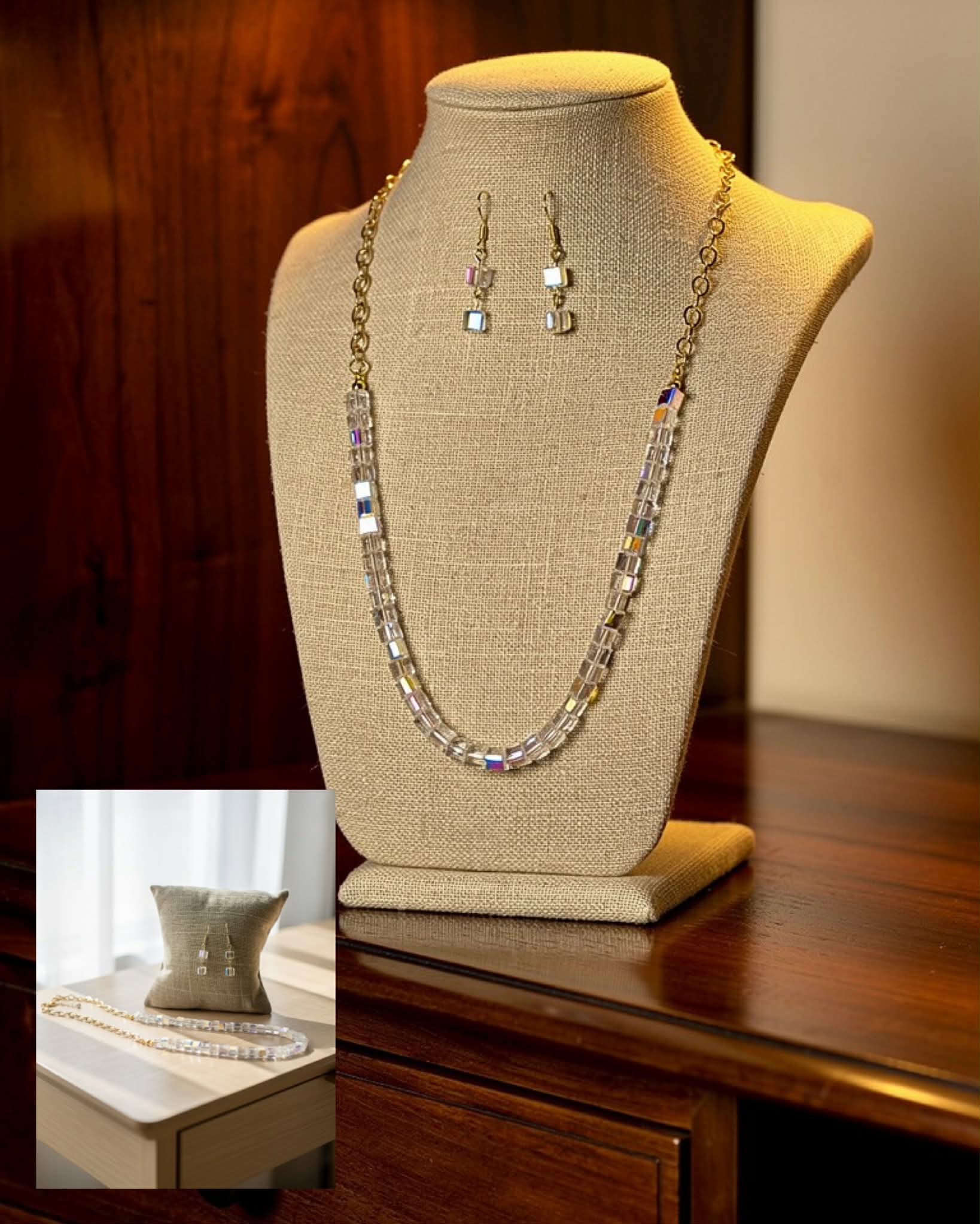 Shimmering Whisper Jewelry Set