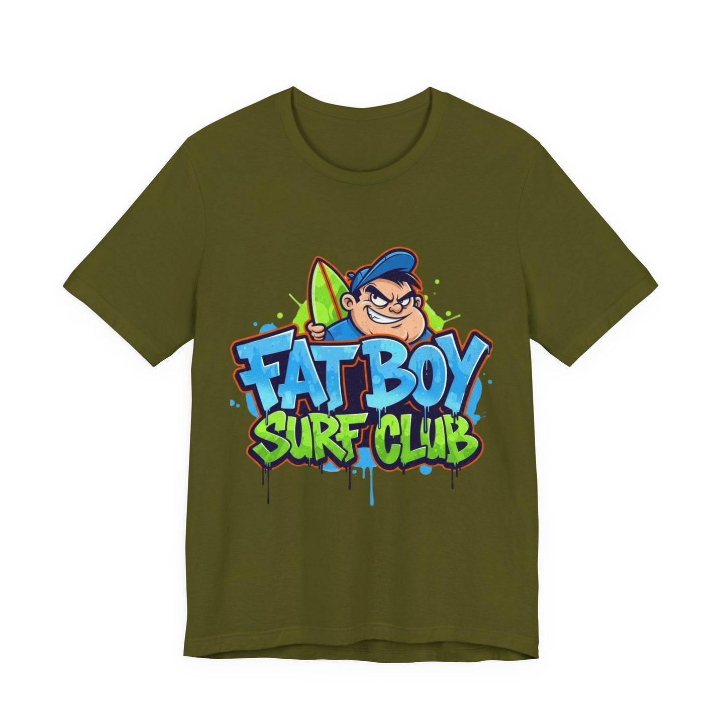 T-Shirt Fat Boy Surf Club Unisex Jersey Tee