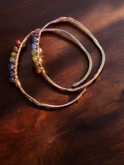 Handmade Copper Chakra Bracelet
