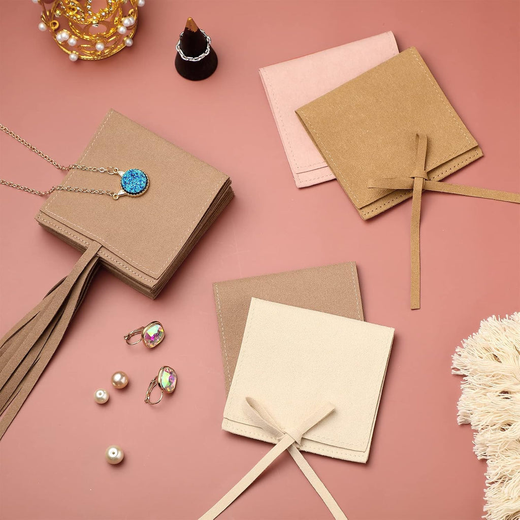 Microfiber Jewelry Pouch - Envelope Stye