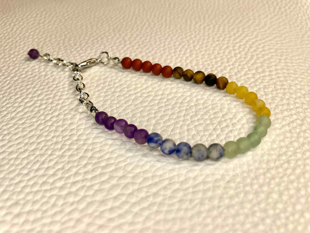 7 Chakra Stone Bracelet