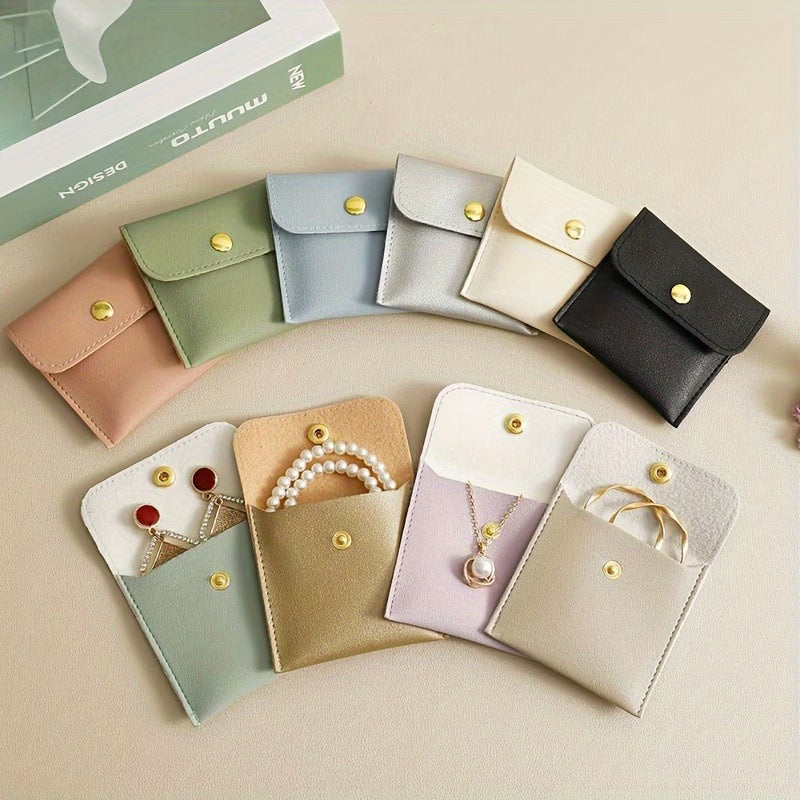 Artificial Leather Jewelry Bag