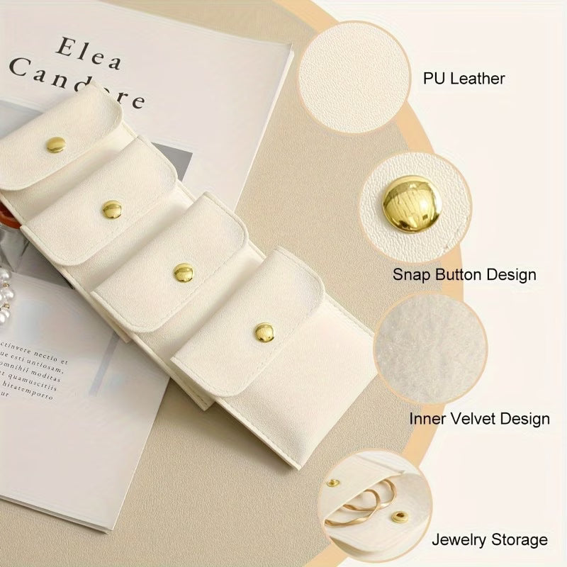 Artificial Leather Jewelry Bag