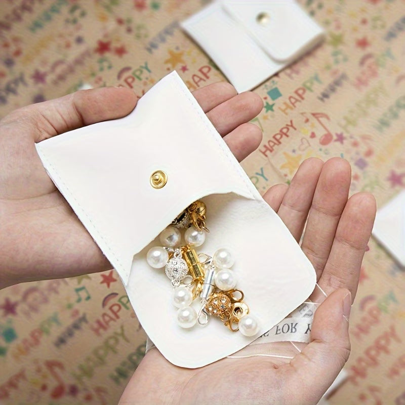 Artificial Leather Jewelry Bag