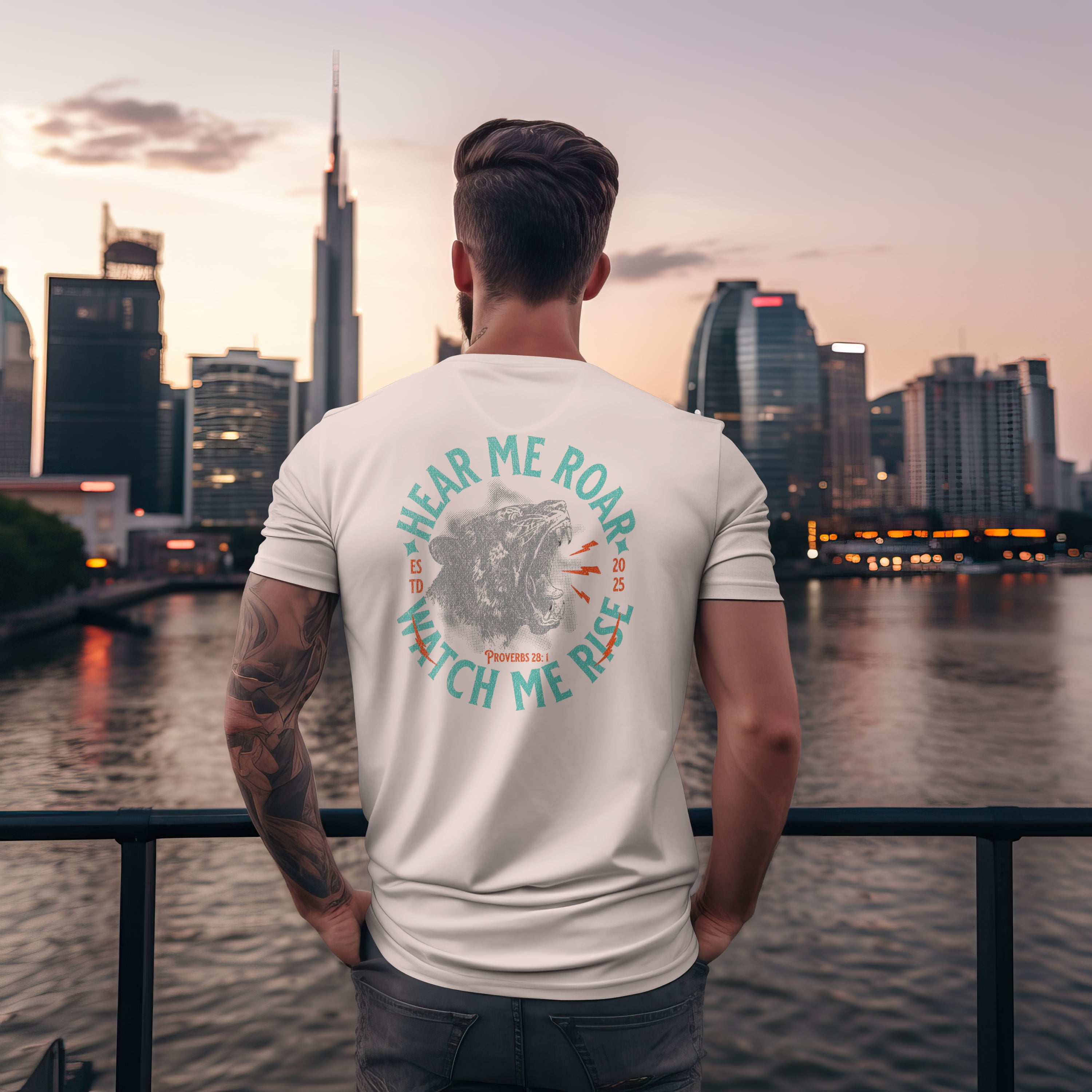 Hear Me Roar / Watch Me Rise- Short Sleeved T-shirt