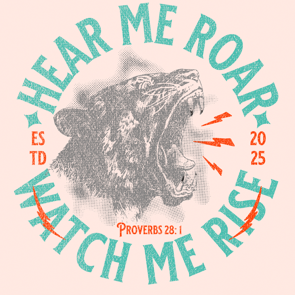 Hear Me Roar / Watch Me Rise- Short Sleeved T-shirt