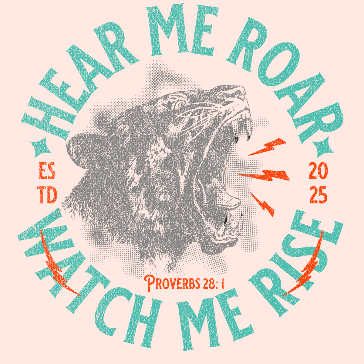 Hear Me Roar / Watch Me Rise- Short Sleeved T-shirt