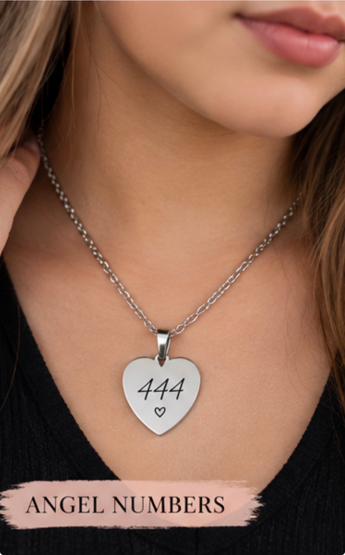 Personalized Heart Necklace | Custom Engraved Jewelry