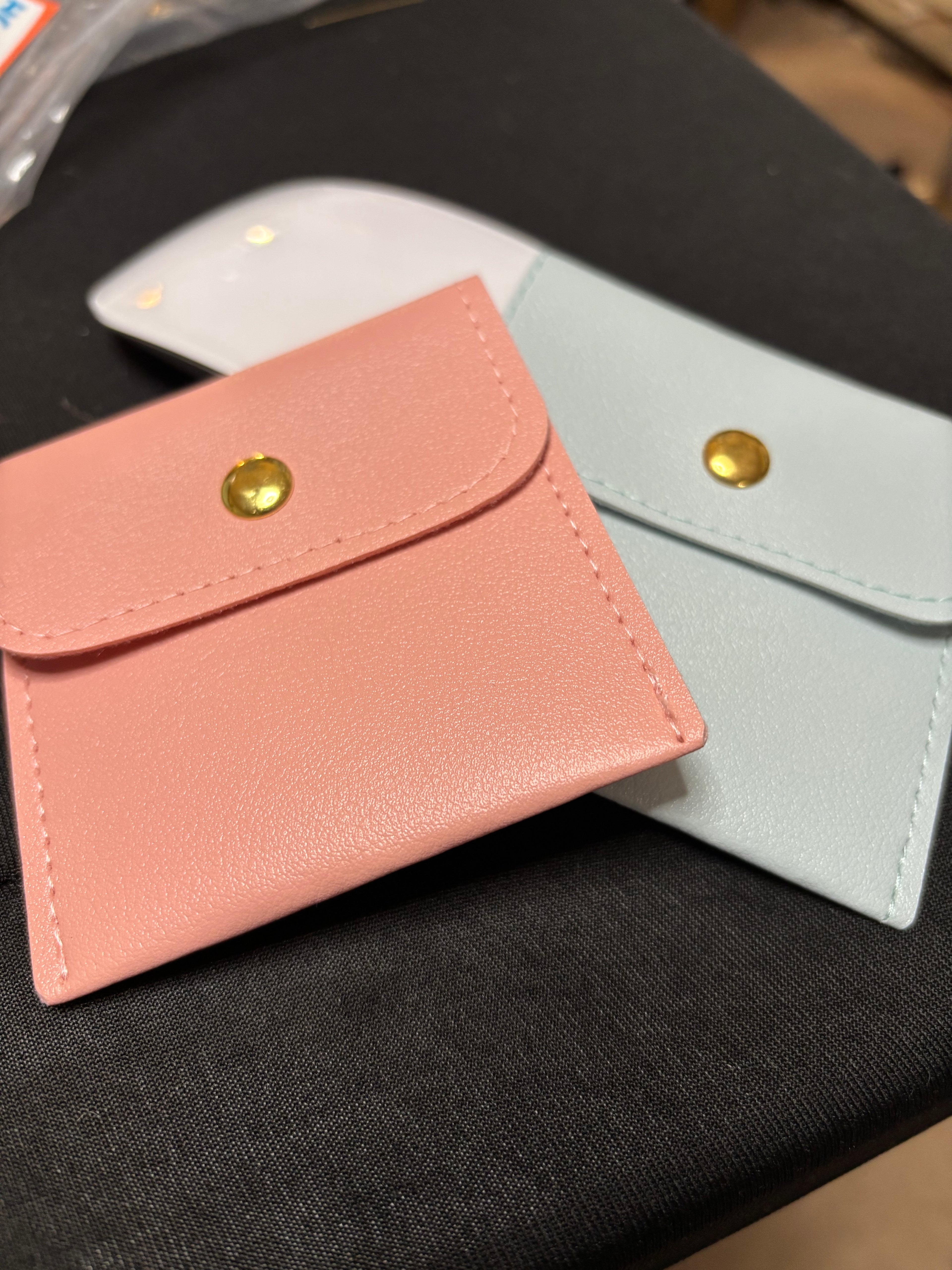 Artificial Leather Jewelry Bag