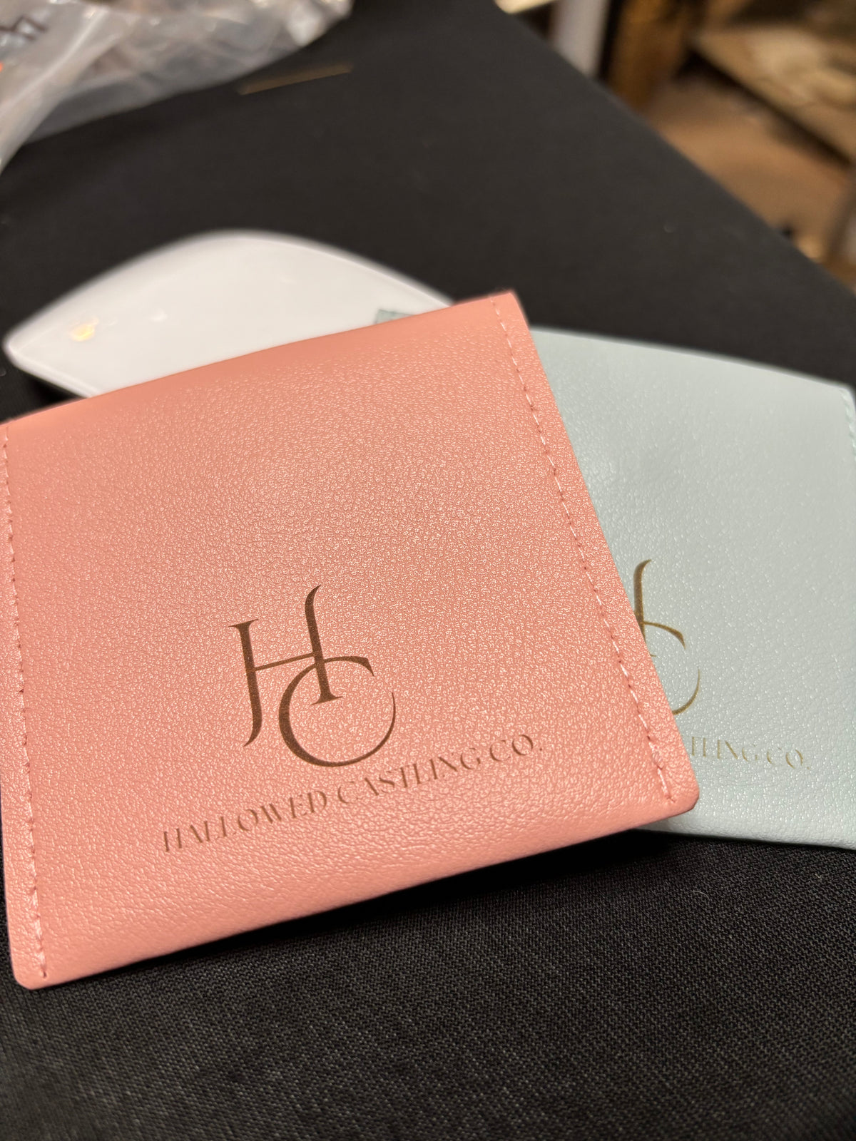 Artificial Leather Jewelry Bag