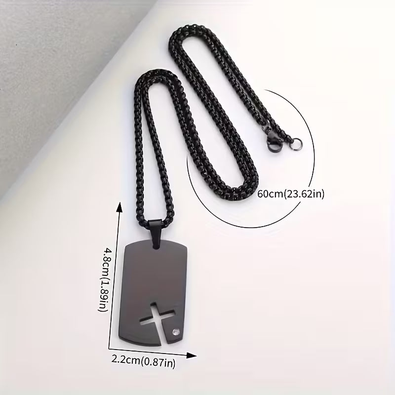 Men's Covenant Cross Pendant Necklace