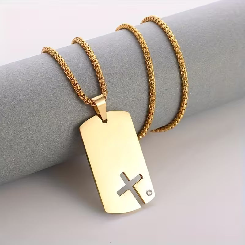 Men's Covenant Cross Pendant Necklace