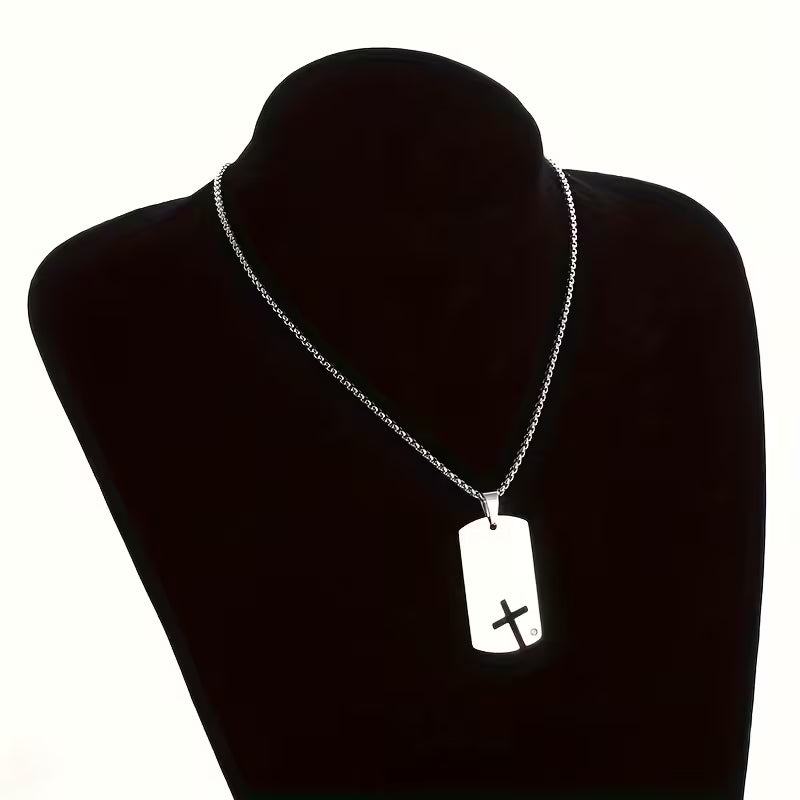 Men's Covenant Cross Pendant Necklace