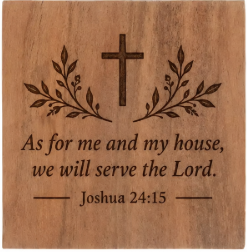 Custom Engraved Wood Coasters – Personalized Set of 4