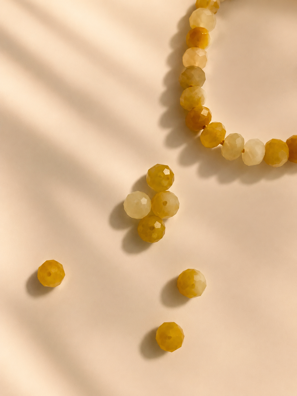 Yellow Jade Dangle Earrings | 18K Gold Plated Cubic Zirconia Earrings W/ Natural Gemstone