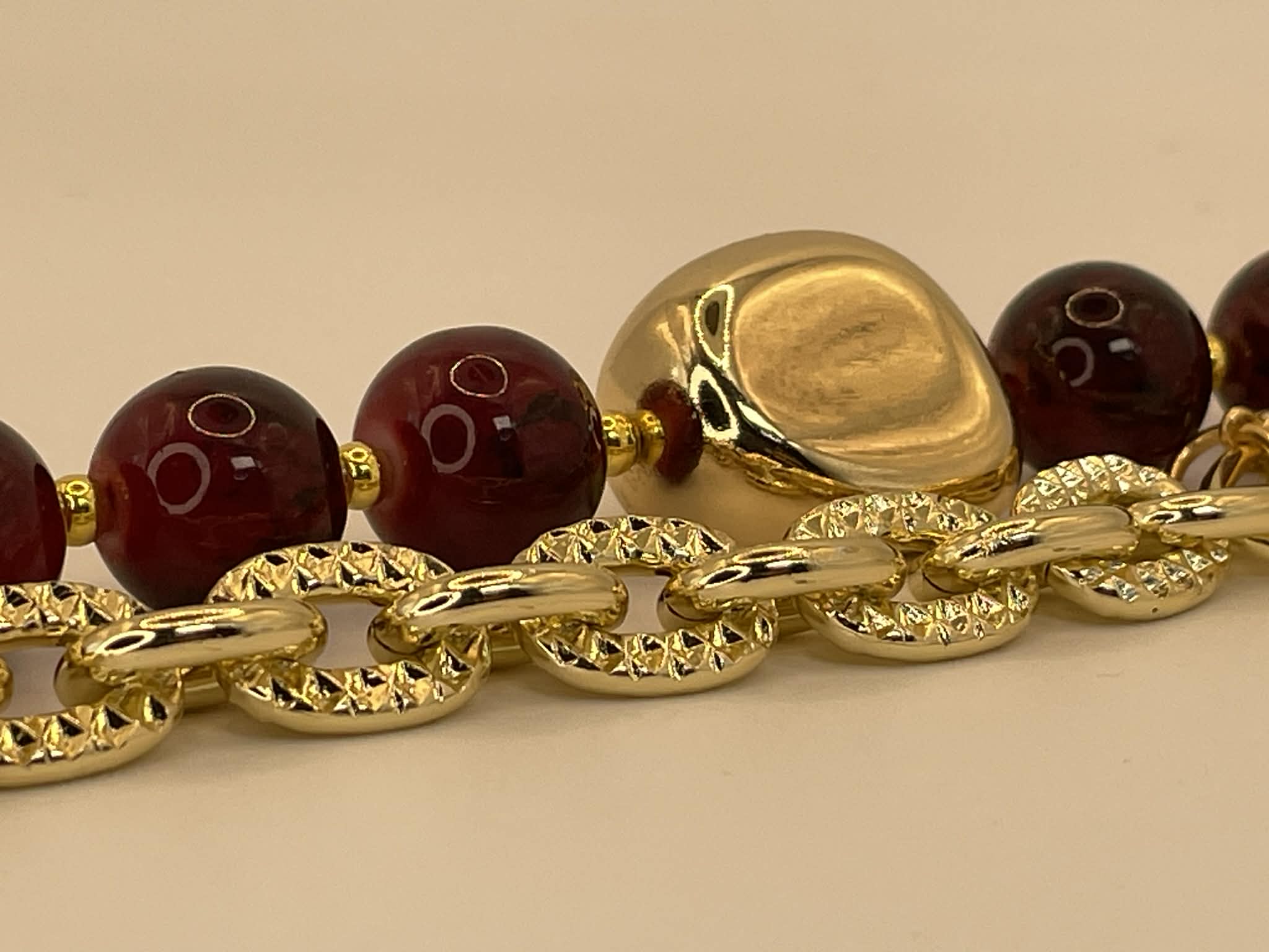 Red Velvet Holiday Necklace