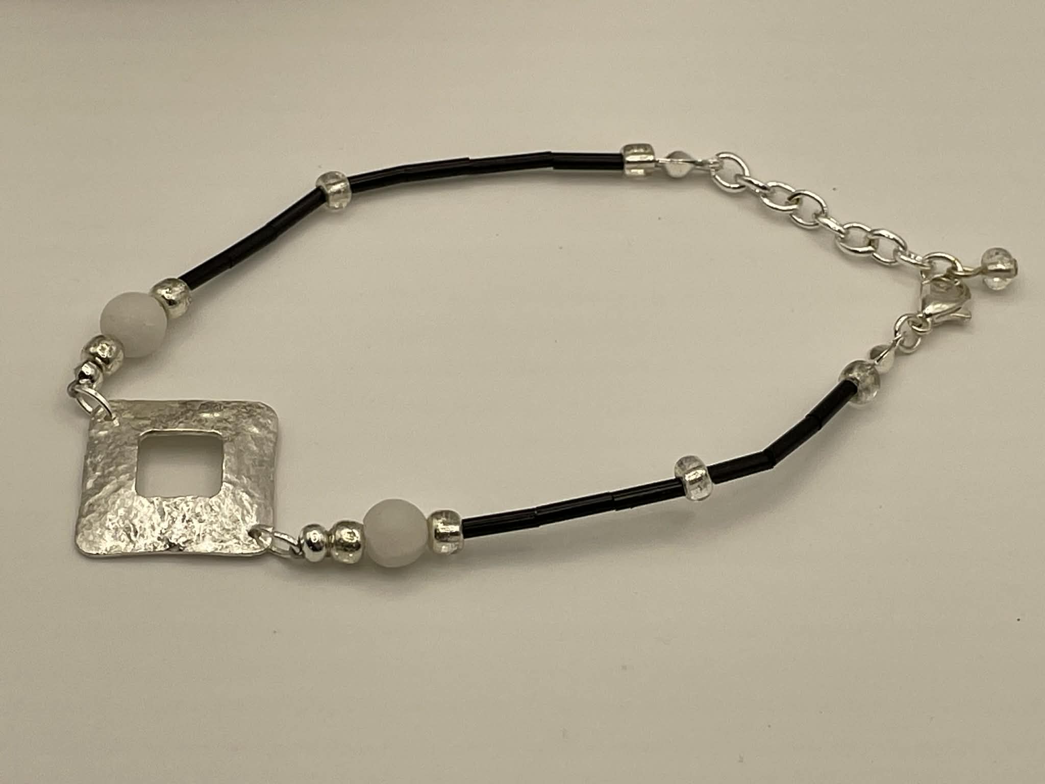 Hammered Square Celeste Bracelet
