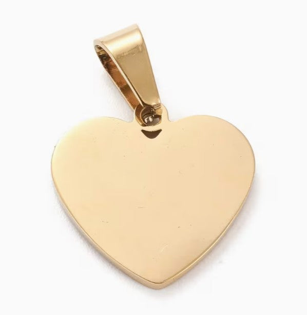 Personalized Heart Necklace | Custom Engraved Jewelry