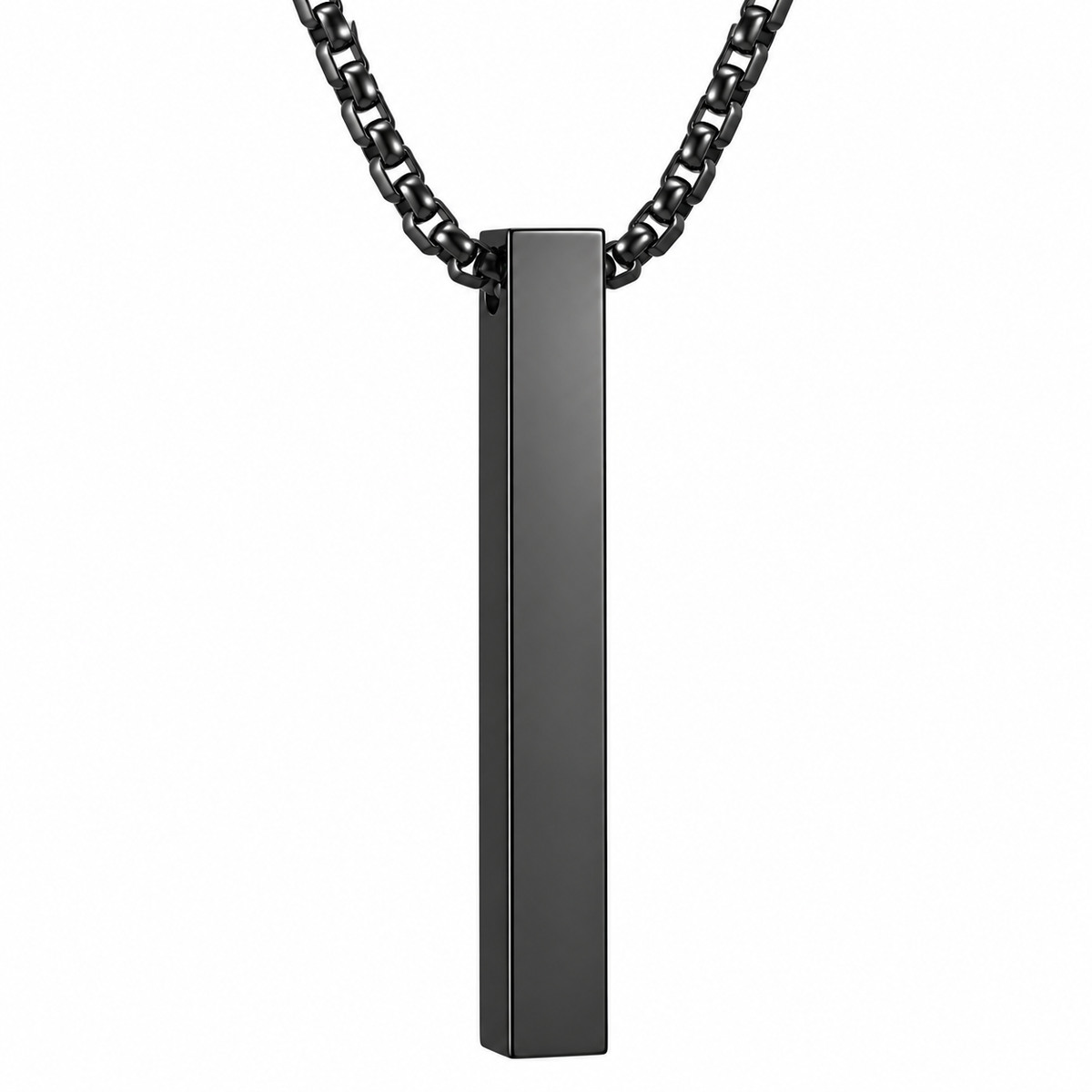 Custom Engraved Bar Necklace