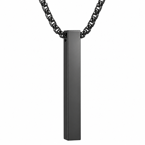 Custom Engraved Bar Necklace
