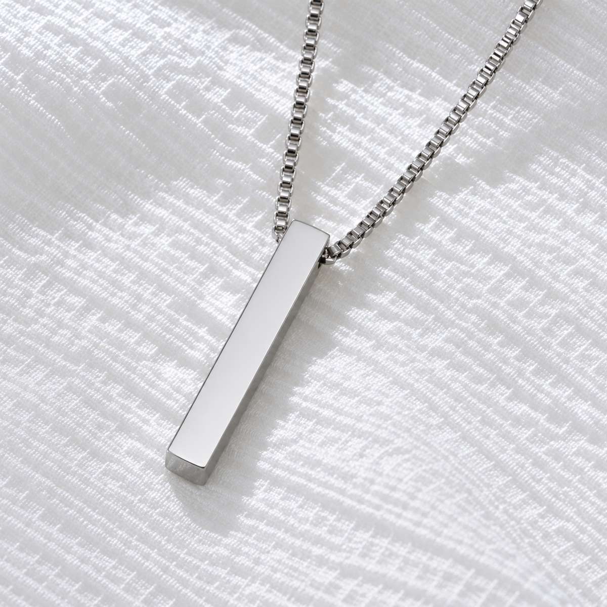 Custom Engraved Bar Necklace