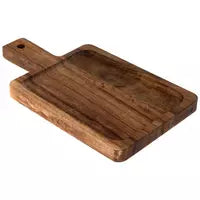 Personalized Acacia Wood Mini Paddle Board | Custom Engraved Serving Board