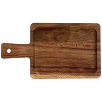Personalized Acacia Wood Mini Paddle Board | Custom Engraved Serving Board