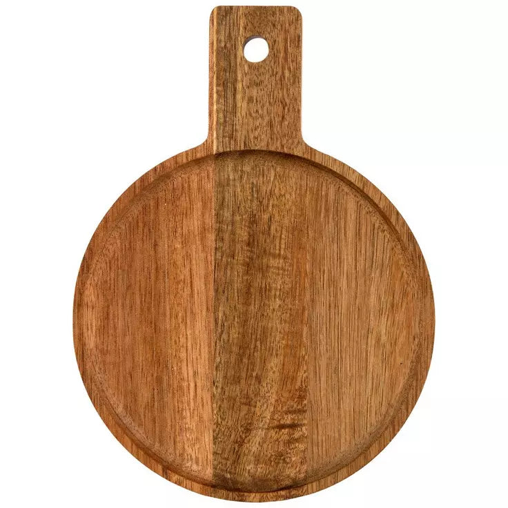 Personalized Mini Acacia Wood Paddle Board | Custom Laser Engraving